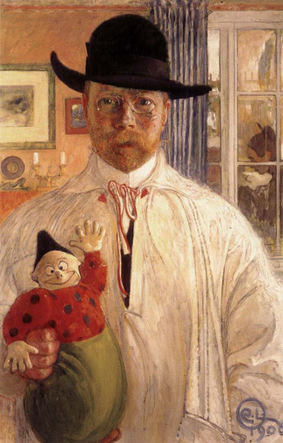 Carl Larsson Self-Portrait